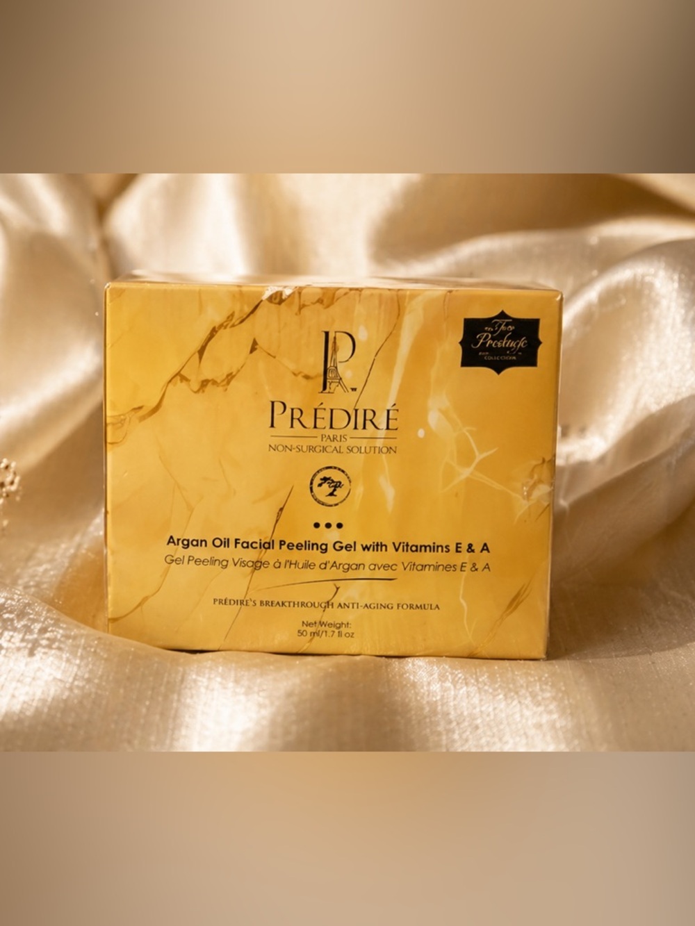 Prédiré Argan Oil Facial Peeling Gel — Gold